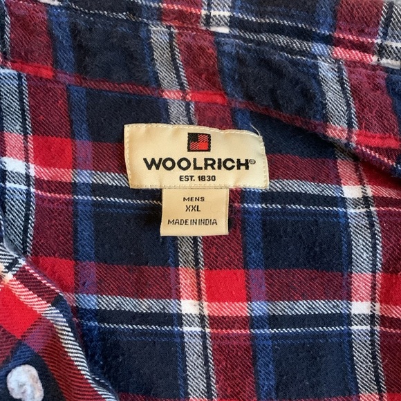 Woolrich plaid button up - Picture 2 of 4
